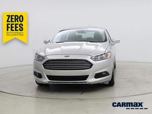 Silver 2016 Ford Fusion Titanium
