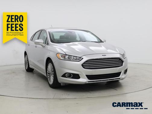 Silver 2016 Ford Fusion Titanium