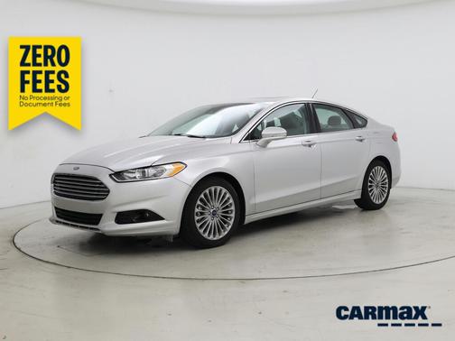 Silver 2016 Ford Fusion Titanium