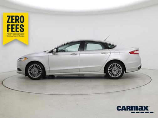 Silver 2016 Ford Fusion Titanium