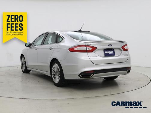 Silver 2016 Ford Fusion Titanium