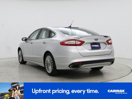 Silver 2016 Ford Fusion Titanium
