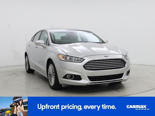 Silver 2016 Ford Fusion Titanium