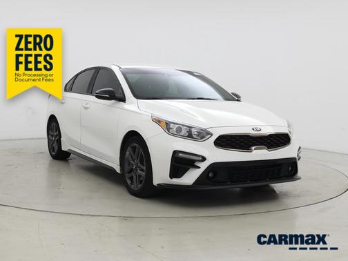 White 2020 Kia Forte GT-Line