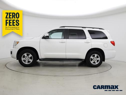 White 2017 Toyota Sequoia SR5
