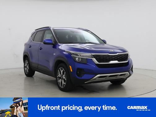Black 2021 Kia Seltos EX