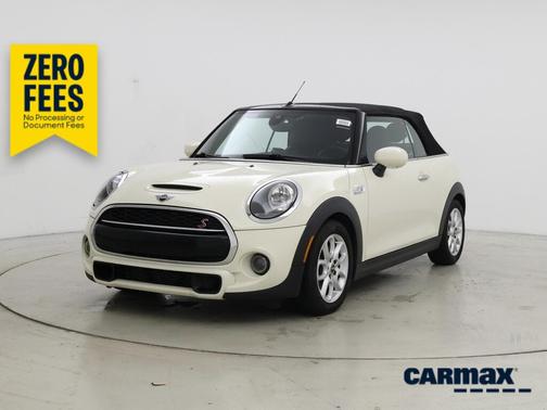 White 2020 MINI Convertible S