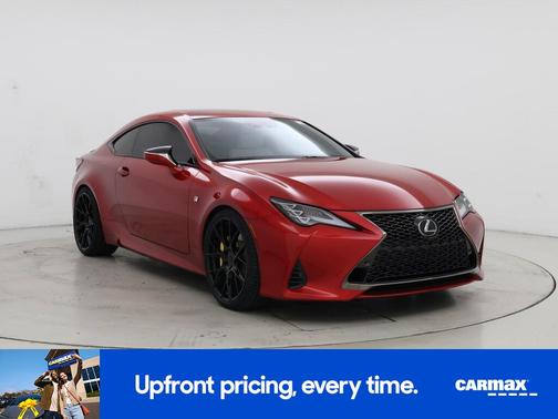 Red 2022 Lexus RC 350 F-Sport