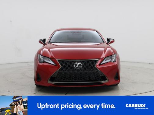 Red 2022 Lexus RC 350 F-Sport