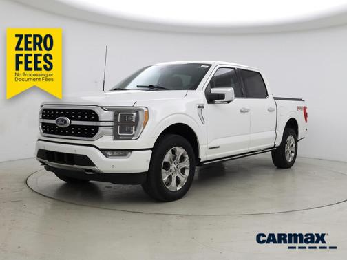 White 2022 Ford F-150 Platinum