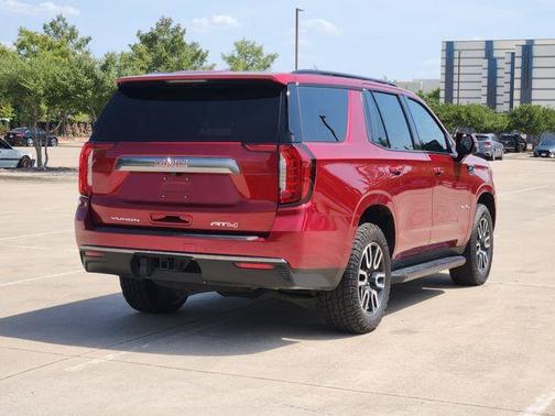 Volcanic Red 2024 GMC Yukon AT4