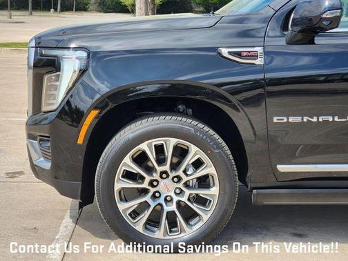 Onyx Black 2026 GMC Yukon XL Denali
