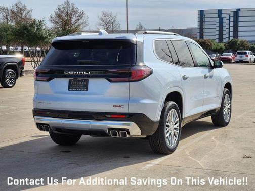 Glacier White 2026 GMC Acadia Denali
