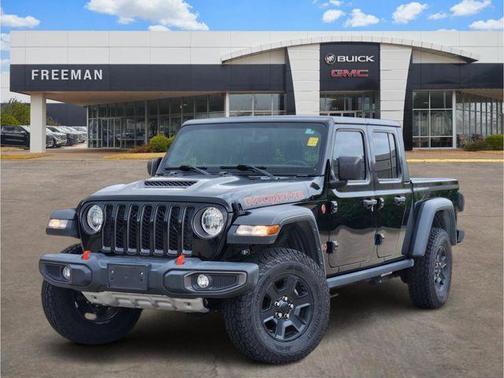 Black Clearcoat 2022 Jeep Gladiator Mojave