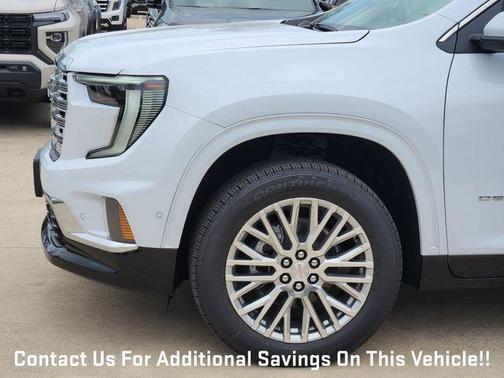 Glacier White 2026 GMC Acadia Denali