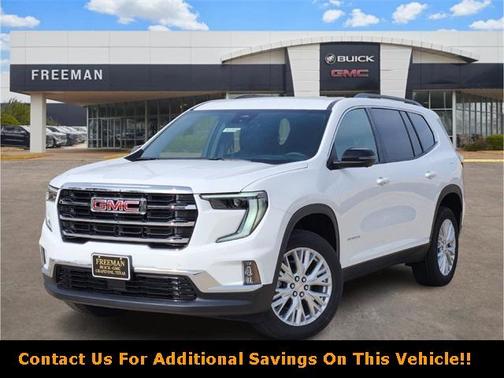 Summit White 2026 GMC Acadia Elevation SUV