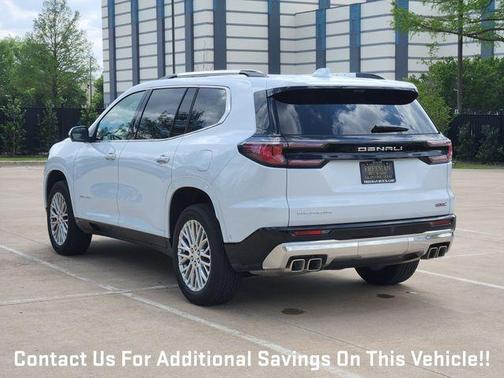 Glacier White 2026 GMC Acadia Denali