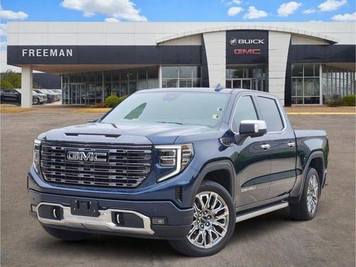 Pacific Blue Metallic 2023 GMC Sierra 1500 Denali Ultimate