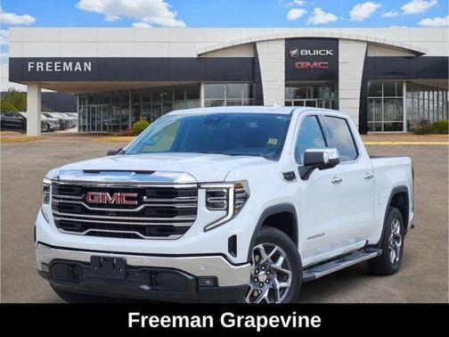 Summit White 2024 GMC Sierra 1500 SLT