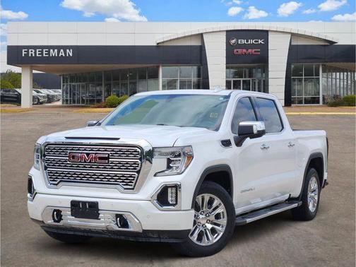 White Frost Tri-Coat 2020 GMC Sierra 1500 Denali