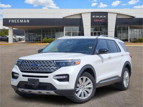 White Metallic 2021 Ford Explorer Limited