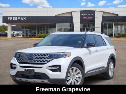 White Metallic 2021 Ford Explorer Limited