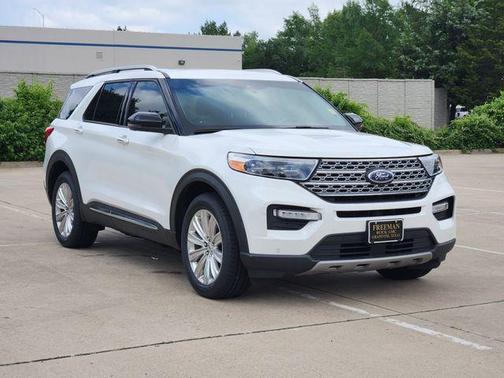 White Metallic 2021 Ford Explorer Limited