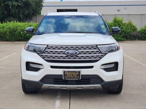 White Metallic 2021 Ford Explorer Limited