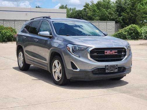 Satin Steel Metallic 2018 GMC Terrain SLE