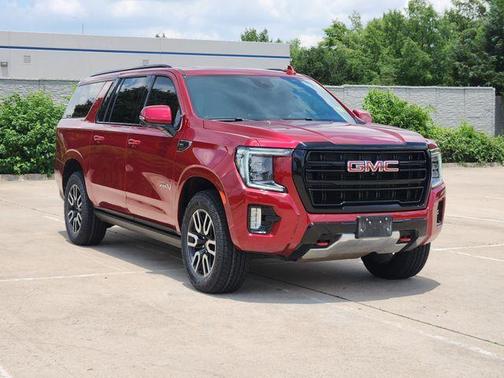 Volcanic Red 2024 GMC Yukon XL AT4