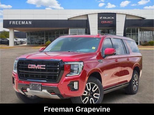 Volcanic Red 2024 GMC Yukon XL AT4