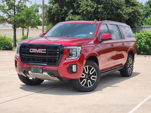 Volcanic Red 2024 GMC Yukon XL AT4