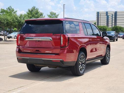 Volcanic Red 2024 GMC Yukon XL AT4