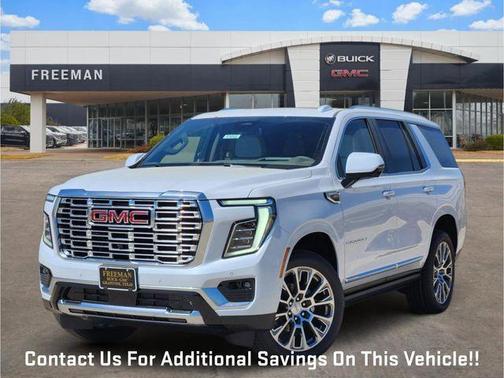 Glacier White 2026 GMC Yukon Denali