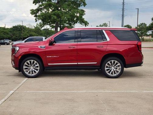Volcanic Red 2024 GMC Yukon Denali