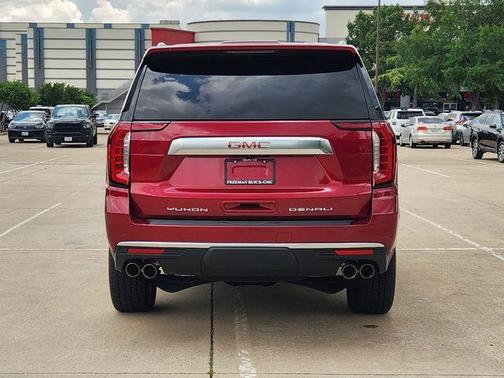 Volcanic Red 2024 GMC Yukon Denali