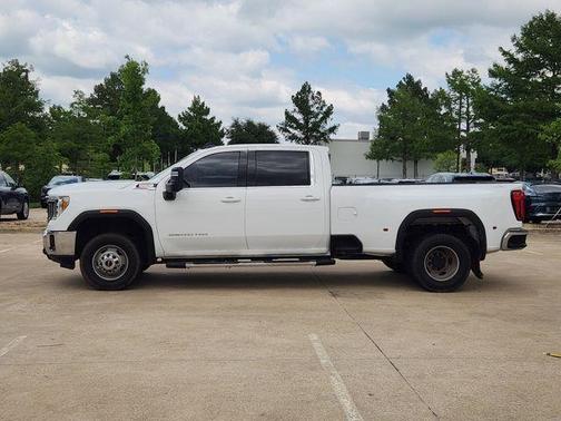 Summit White 2021 GMC Sierra 3500 SLE