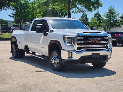 Summit White 2021 GMC Sierra 3500 SLE