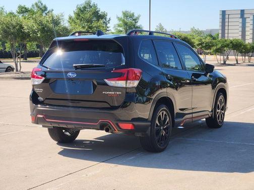 Crystal Black Silica 2023 Subaru Forester Sport