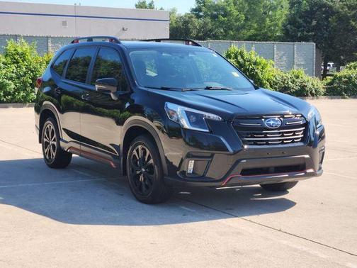 Crystal Black Silica 2023 Subaru Forester Sport