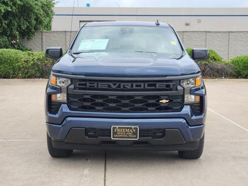 Northsky Blue Metallic 2022 Chevrolet Silverado 1500 Custom
