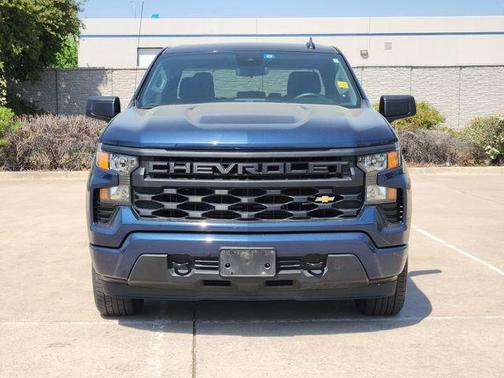 Northsky Blue Metallic 2022 Chevrolet Silverado 1500 Custom