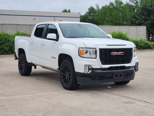 Summit White 2022 GMC Canyon Elevation