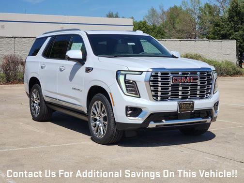 Glacier White 2026 GMC Yukon Denali