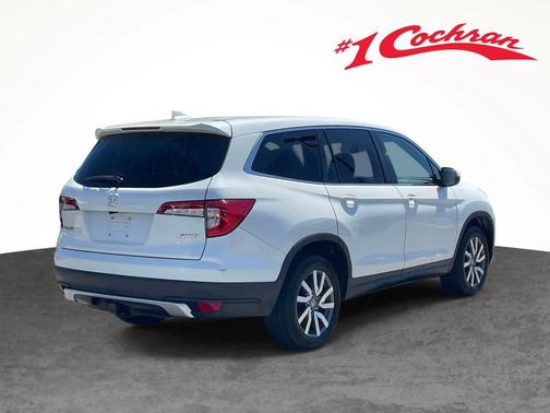 White Diamond Pearl 2019 Honda Pilot EX-L