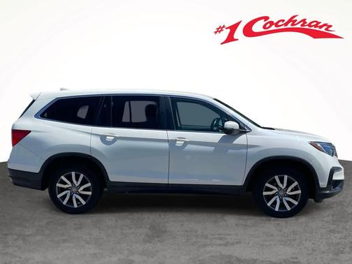 White Diamond Pearl 2019 Honda Pilot EX-L