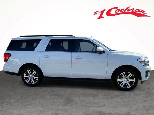 Star White Metallic Tri-Coat 2024 Ford Expedition Max XLT