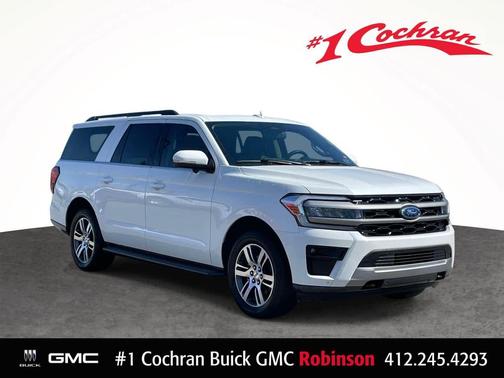 Star White Metallic Tri-Coat 2024 Ford Expedition Max XLT