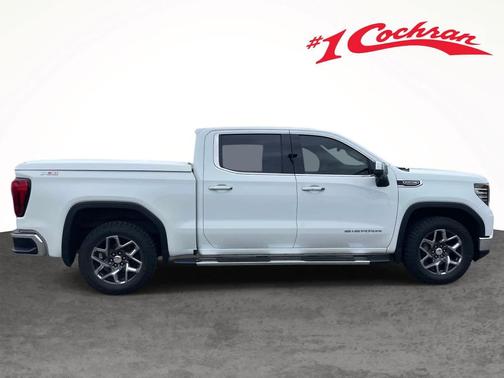 Summit White 2024 GMC Sierra 1500 SLT