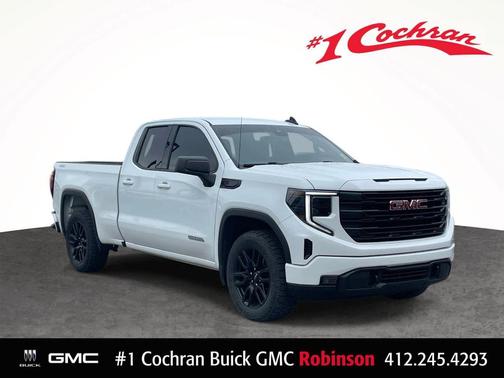 Summit White 2023 GMC Sierra 1500 Elevation